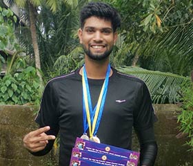 First Year Engineering student Achieves in Sports