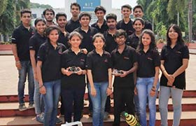 First Year Engineering students win places in Technical fest at NIT, Warangal