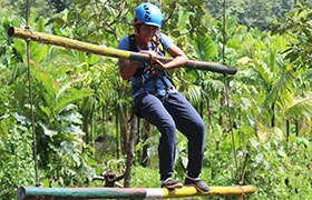 MBAs attend Outbound Training at Nature Bound Sahyadri, Ankola
