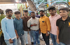 Mechanical Engineering students go on an Industrial Visit