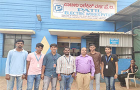 Mechanical Engineering students go on an Industrial Visit