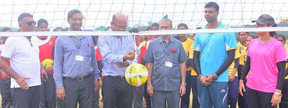VTU Inter Collegiate Mangalore Zone Throwball Tournament organised at Sahyadri 