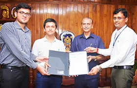 Sahyadri signs an MoU with AIESEC INDIA for International Internships