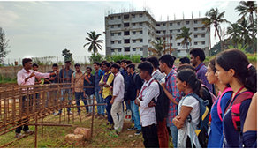 Sahyadri Site visit by Civil Engineering students  