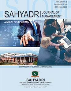 Sahyadri Journal of Management