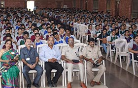 Awareness Programme on Substance Abuse, Anti-Ragging and Cyber Crime Laws for the First-Year Engineering Students