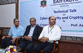 Dr.U. Yugandhar & Dr.Ashutosh Saxeena of AIMSCS visit Sahyadri