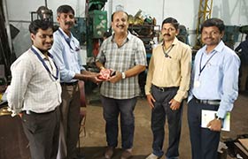 Mechanical Engineering Faculty visits Servel Engineers Ltd. 