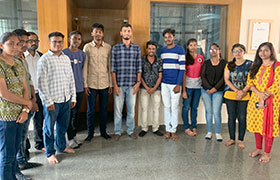 Participants of Aerophilia 2019 visited industries, start-ups and Launch Pads at Sahyadri