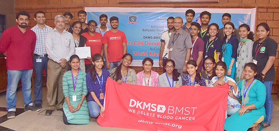 Blood Stem Cell Donors Registration Camp at Sahyadri