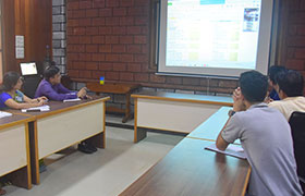 MBA department interacts with the Co-founder of Knowledge Varsity