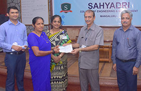 Distribution of Health Card for Support Staff 